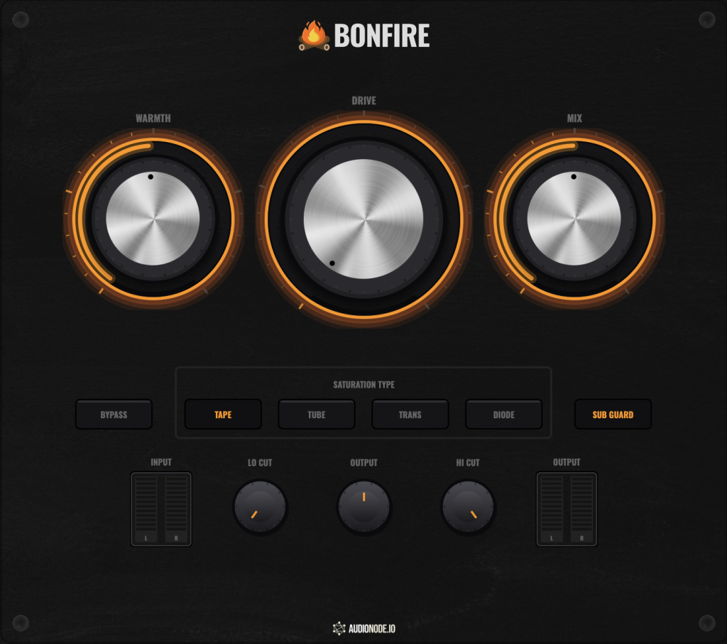Bonfire: Pro Analogue Saturation & Warmth Engine
